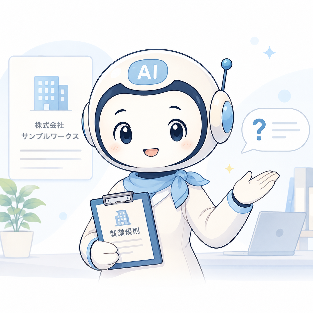 就業規則AIのキャラクター