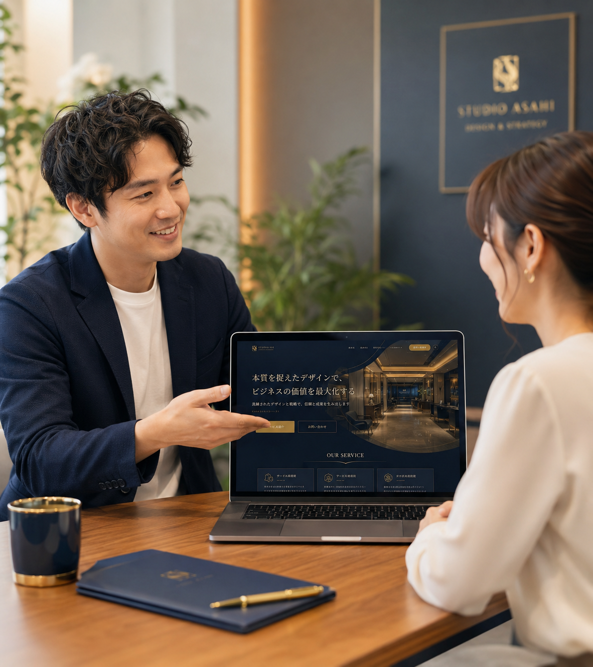 ホームページ制作のストーリー 03 言葉を磨く