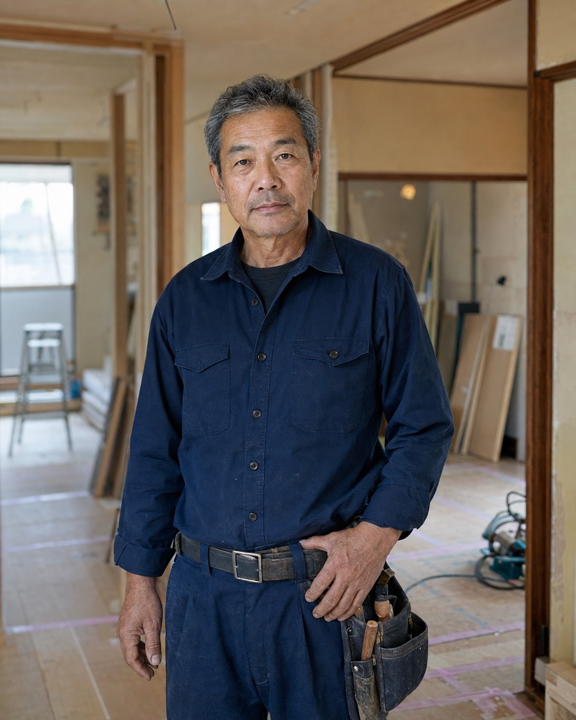 作業着姿の代表